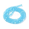 Transparent Glass Beads Strands EGLA-A044-T8mm-MB08-3