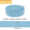   60M 12 Colors Polyester Elastic Cords SRIB-PH0001-31-2