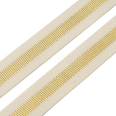 Flat Christmas Theme Polyester Grosgrain Ribbon OCOR-YWC0001-01A-02-1