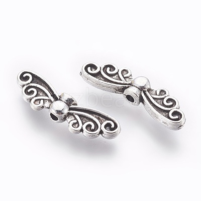Tibetan Style Alloy Beads LS-TIBEB-1331-AS-LF-1