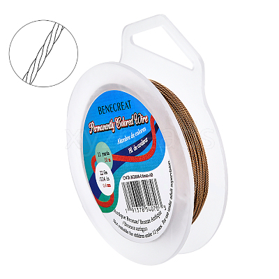 3 Strands Copper Craft Wire CWIR-BC0008-0.6mm-AB-1