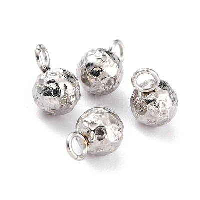 Tarnish Resistant 304 Stainless Steel Charms X-STAS-O147-03A-P-1