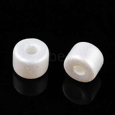 Baking Paint Pearlized Glass Seed Beads SEED-T008-03A-1