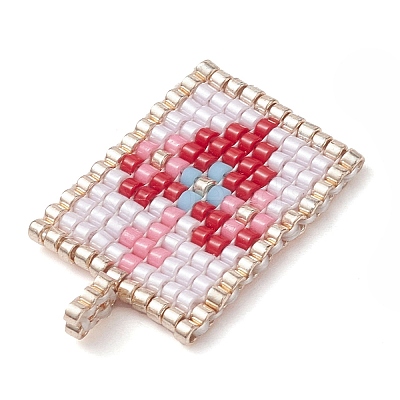 Handmade MIYUKI Round Rocailles Seed Beads PALLOY-MZ00191-1