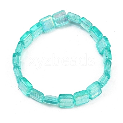 Czech Pressed Glass Beads GLAA-I061-22B-1