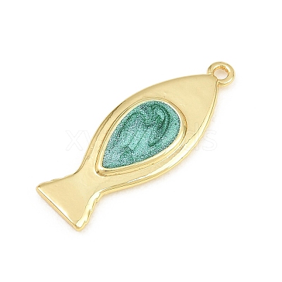 Brass Pendants KK-CBAAB9C-03G-02A-1