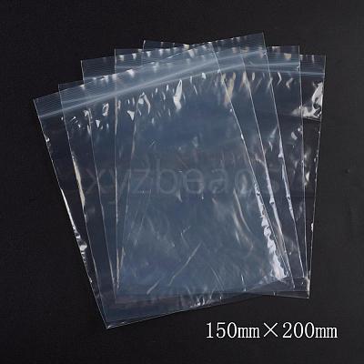 Plastic Resealable Packaging Bags OPP-G001-F-15x20cm-1