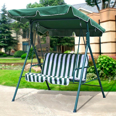 Oxford Cloth Outdoor Courtyard Swing Roof Cover AJEW-WH20816-215-1