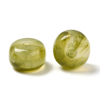 Transparent Acrylic Beads OACR-A021-21C-1