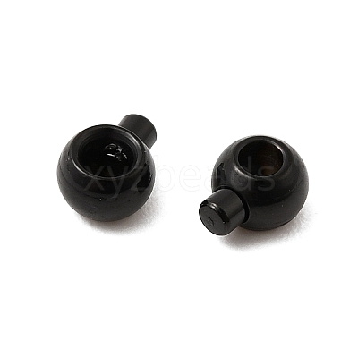 Ion Plating(IP) 304 Stainless Steel Crimp Beads STAS-P373-02B-1