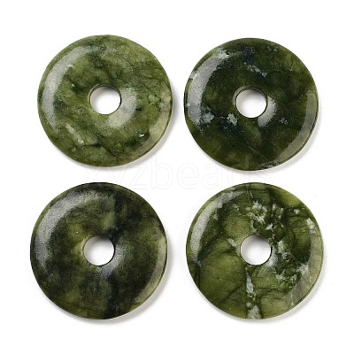 Natural Southern Jade Pendants G-K099-50mm-03-1