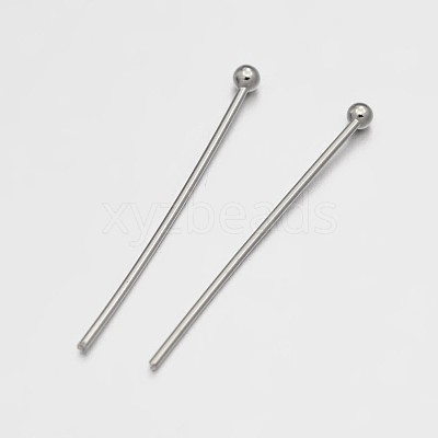 Brass Ball Head Pins X1-KK-E647-19P-25mm-1