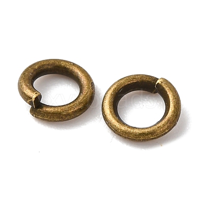 Antique Bronze Jewelry Accessory Open Jump Rings X-JRC5MM-AB-1