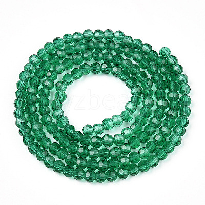 Transparent Glass Beads Strands EGLA-A035-T3mm-D18-1