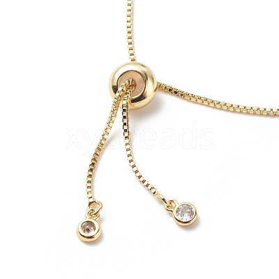 Japanese Seed Braided Rhombus with Evil Eye Link Slider Bracelet BJEW-MZ00001-02-1