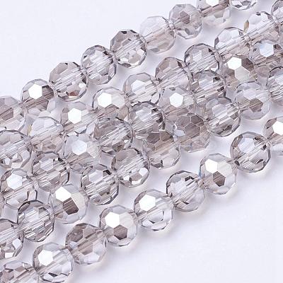 Glass Beads Strands EGLA-J042-8mm-15-1
