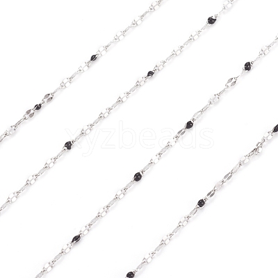 Handmade 304 Stainless Steel Dapped Chains CHS-D026-16G-P-1