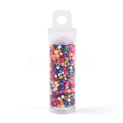 7 Bottles DIY Glass Seed Beads Sets DIY-N006-02C-1