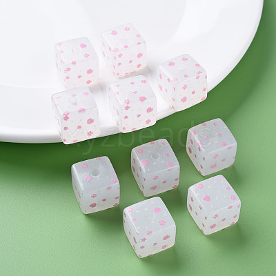 Printed Acrylic Beads MACR-S374-11C-03-1