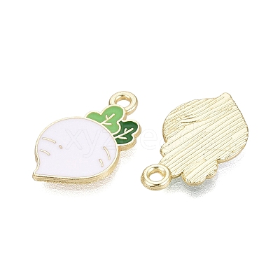 Alloy Enamel Pendants ENAM-Q003-17G-1