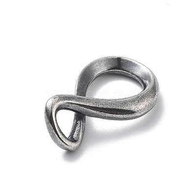 925 Sterling Silver Infinity Linking Rings LS-STER-R001-05S-1