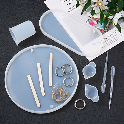 DIY Silicone Hangtag Molds DIY-TA0008-29-1
