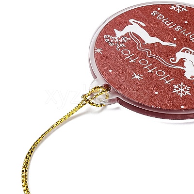 Christmas Theme Acrylic Pendant Decoration LS-HJEW-G021-01D-1