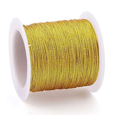Polyester Braided Metallic Thread OCOR-I007-C-01-1