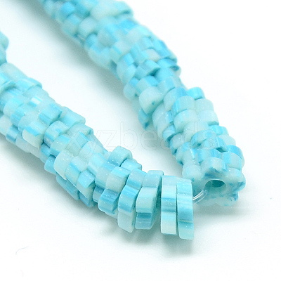 Polymer Clay Bead Strands CLAY-T001-A02-1