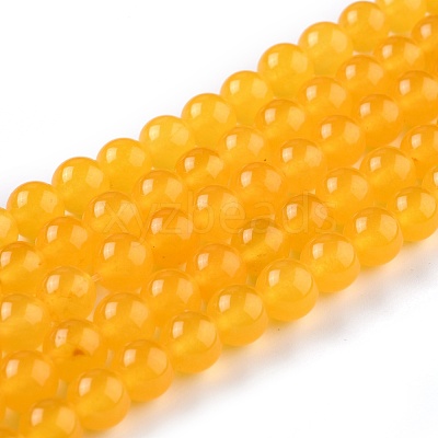 Natural White Jade Beads G-G766-B-12-1