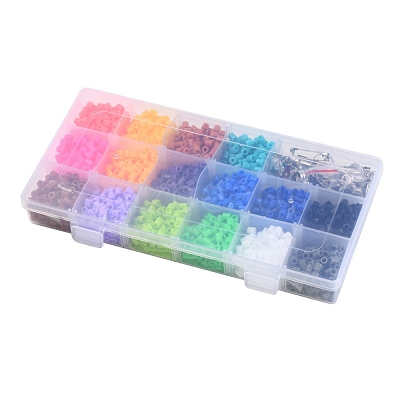 3000pcs 16 Color Fuse Beads DIY Jewelry Making DIY-X0053-B-1