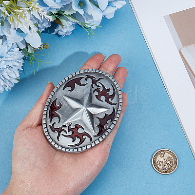 Zinc Alloy Buckles FIND-GF0009-21A-1