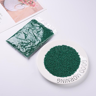Baking Paint Glass Seed Beads SEED-US0003-3mm-K26-1