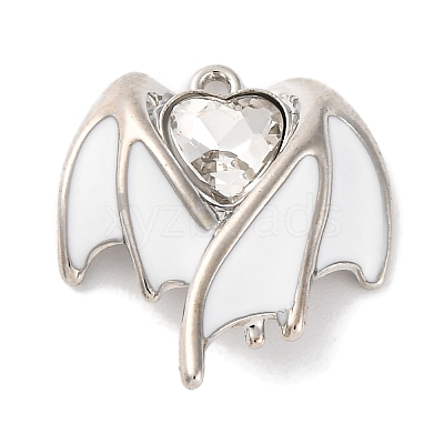 Alloy Enamel Pendants FIND-U024-01P-01-1