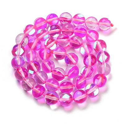 Transparent Glass Beads GLAA-B022-8mm-13-1