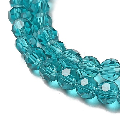 Transparent Glass Beads EGLA-A035-T4mm-D12-1