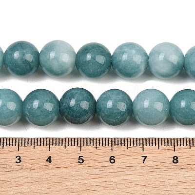 Natural Dyed White Jade Beads Strands GG-CBAEB22-B01-12mm-04-1