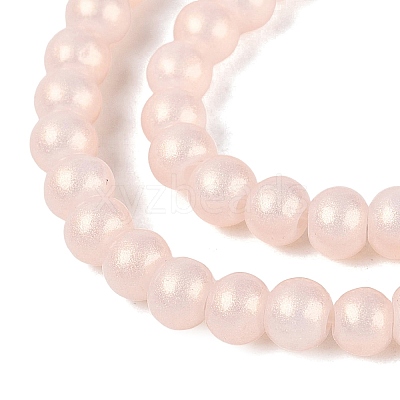 Baking Paint Glass Pearl Beads Strands DGLA-ZX001-05B-02-1