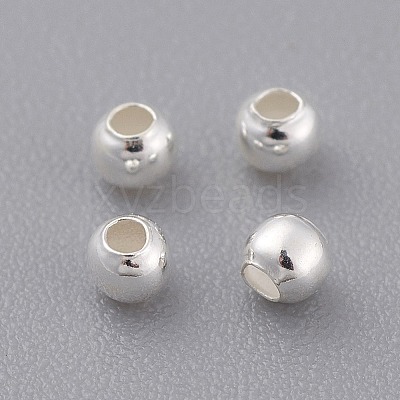 Sterling Silver Spacer Beads X-STER-A010-2mm-239A-1