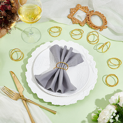 40Pcs Alloy Napkin Rings AJEW-PB0001-04-1