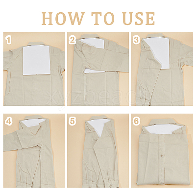 40Pcs Paper Clothing Display Cards CDIS-GO0001-01-1