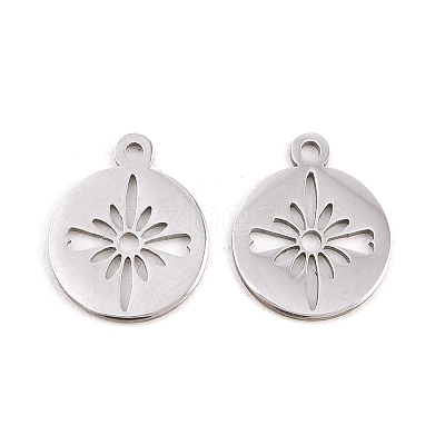 Valentine's Day 304 Stainless Steel Charms STAS-E521-05P-1