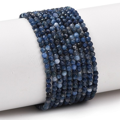Natural Blue Pietersite Beads Strands GG-CBAA8F4-B07-2mm-1