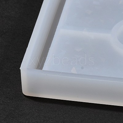 Silicone Laser Effect Cup Mat Molds DIY-C061-03B-1
