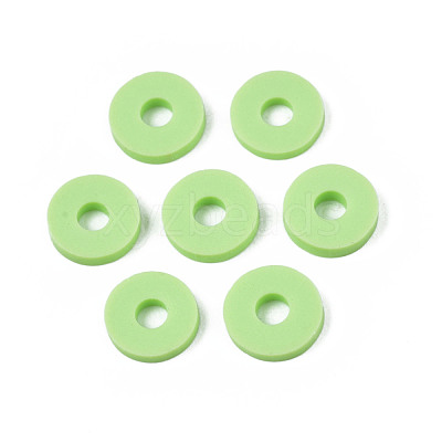 Handmade Polymer Clay Beads CLAY-R067-6.0mm-B24-1