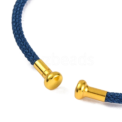 Braided Carbon Steel Wire Bracelet Making MAK-A017-B48-1