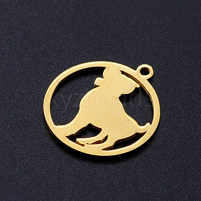201 Stainless Steel Pendants STAS-S105-JN363-1-1