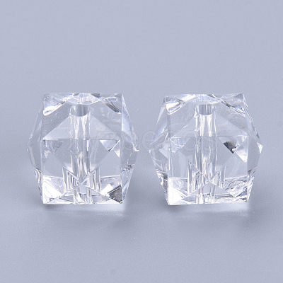 Transparent Acrylic Beads TACR-Q259-18mm-V01-1