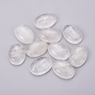 Natural Quartz Crystal Cabochons X-G-I219-07B-1