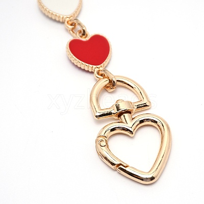 Light Gold Zinc Alloy Hanger Clasps FIND-WH0066-36B-1